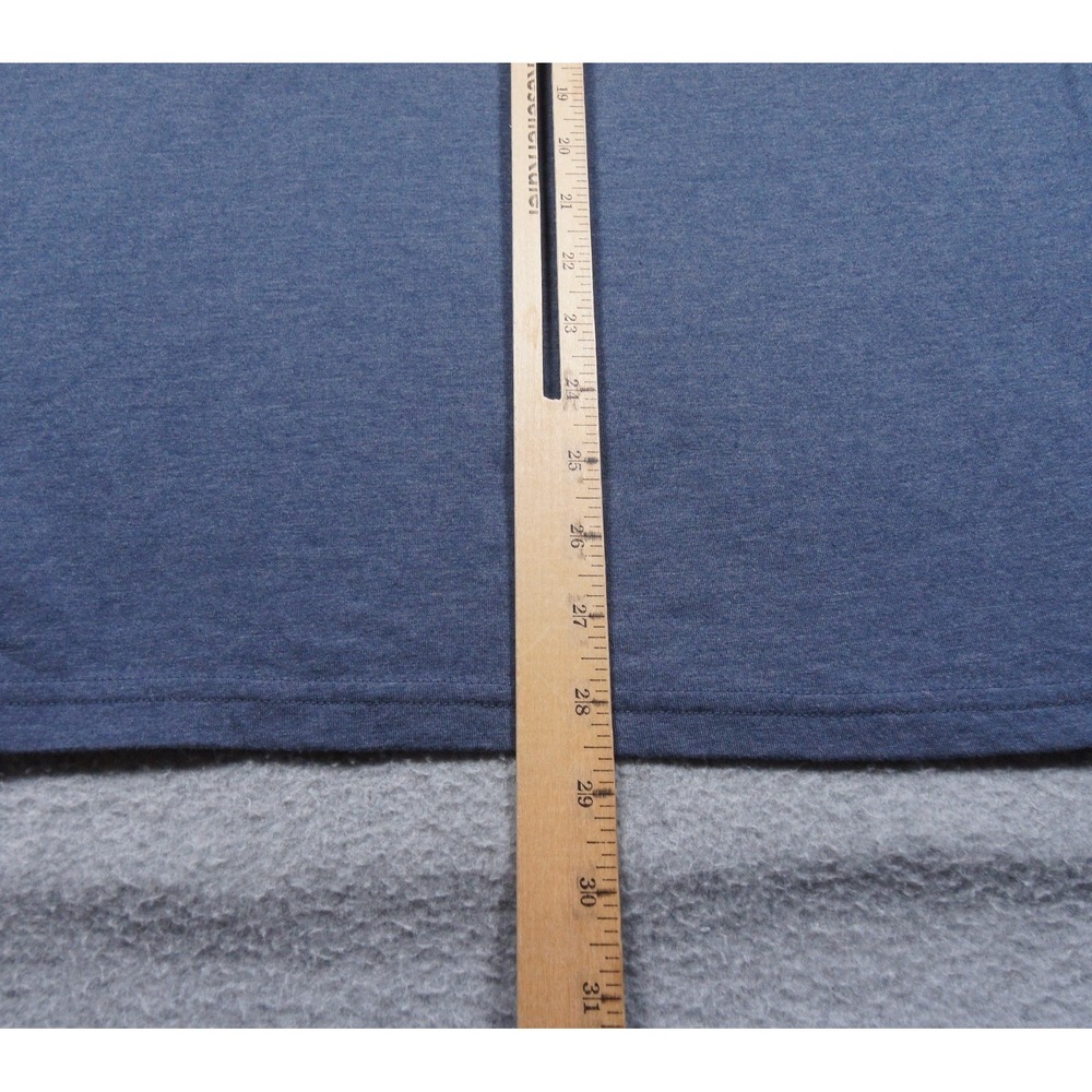 Prana Shirt Mens Medium Blue Graphic Tee Short Sleeve Crewneck Outdoors NEW - Picture 10 of 11